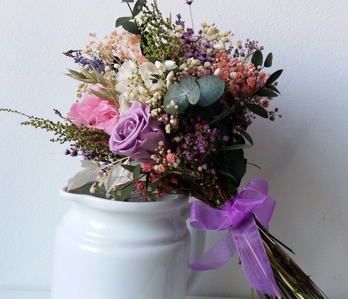 Ramo flores preservadas para el dia de la madre