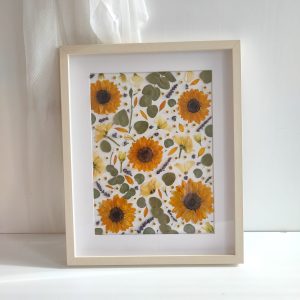 conservar ramo de novia de girasoles